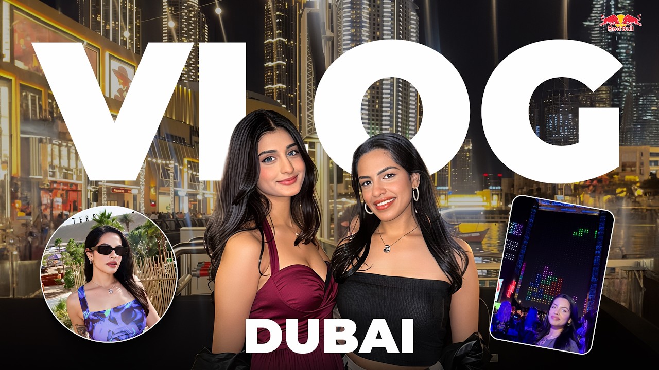 DUBAI Vlog!! with Red Bull World Tetris Finals 😍❤️