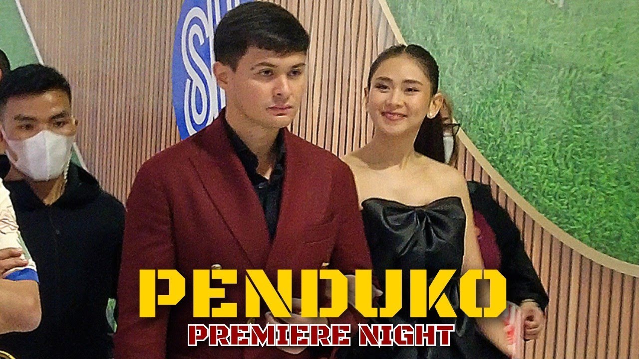 Sarah Geronimo FULL SUPPORT Matteo Guidicelli |  Penduko Premiere Night - MMFF 2023