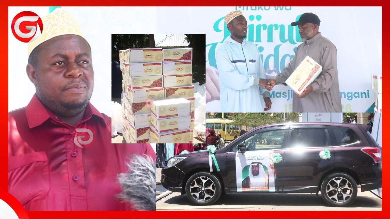 MUHUDUMU wa QUR'AN AZAWADIWA GARI JIPYA - WALIMU wa MADRASA WAPEWA FUTARI na NOBO - UTAPENDA!