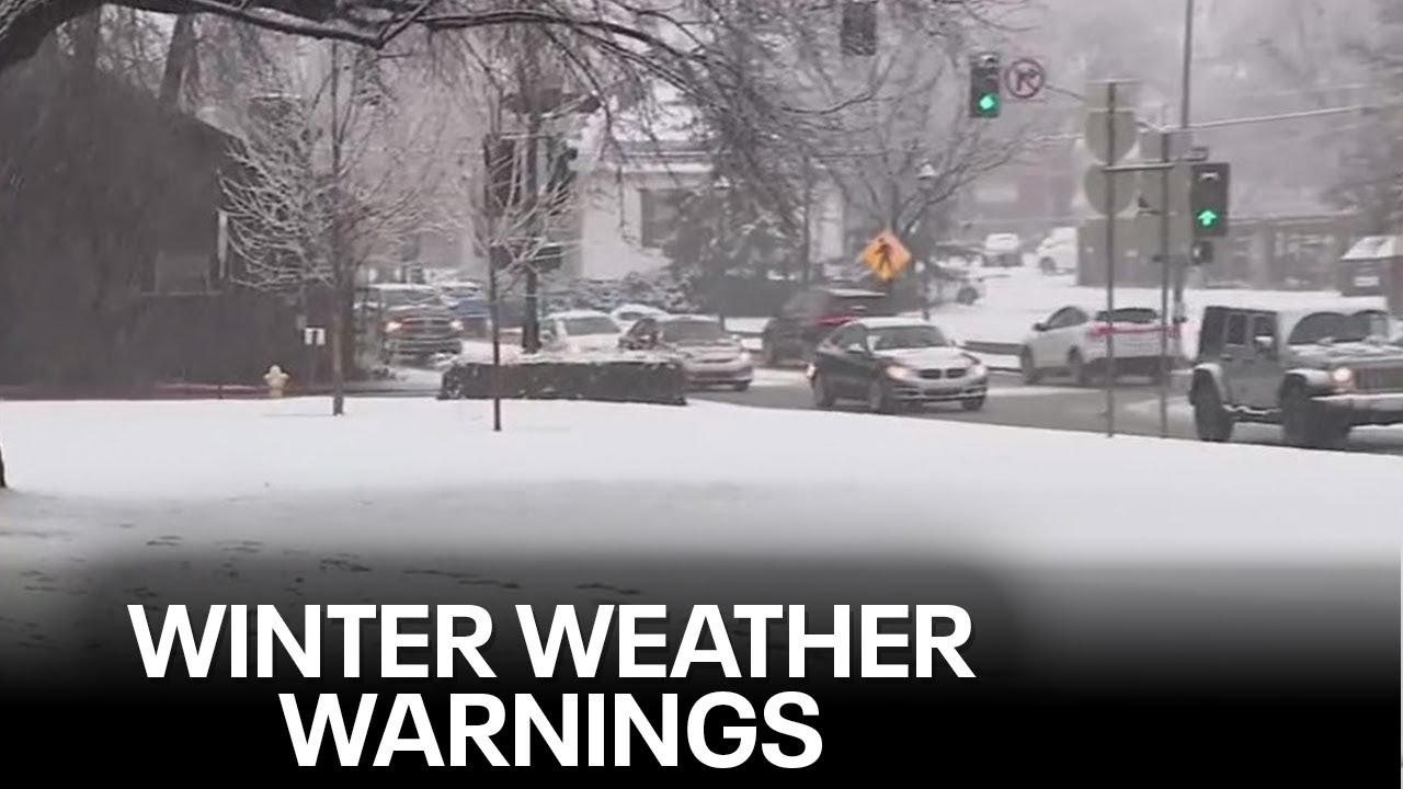 Snow in Flagstaff coming down hard