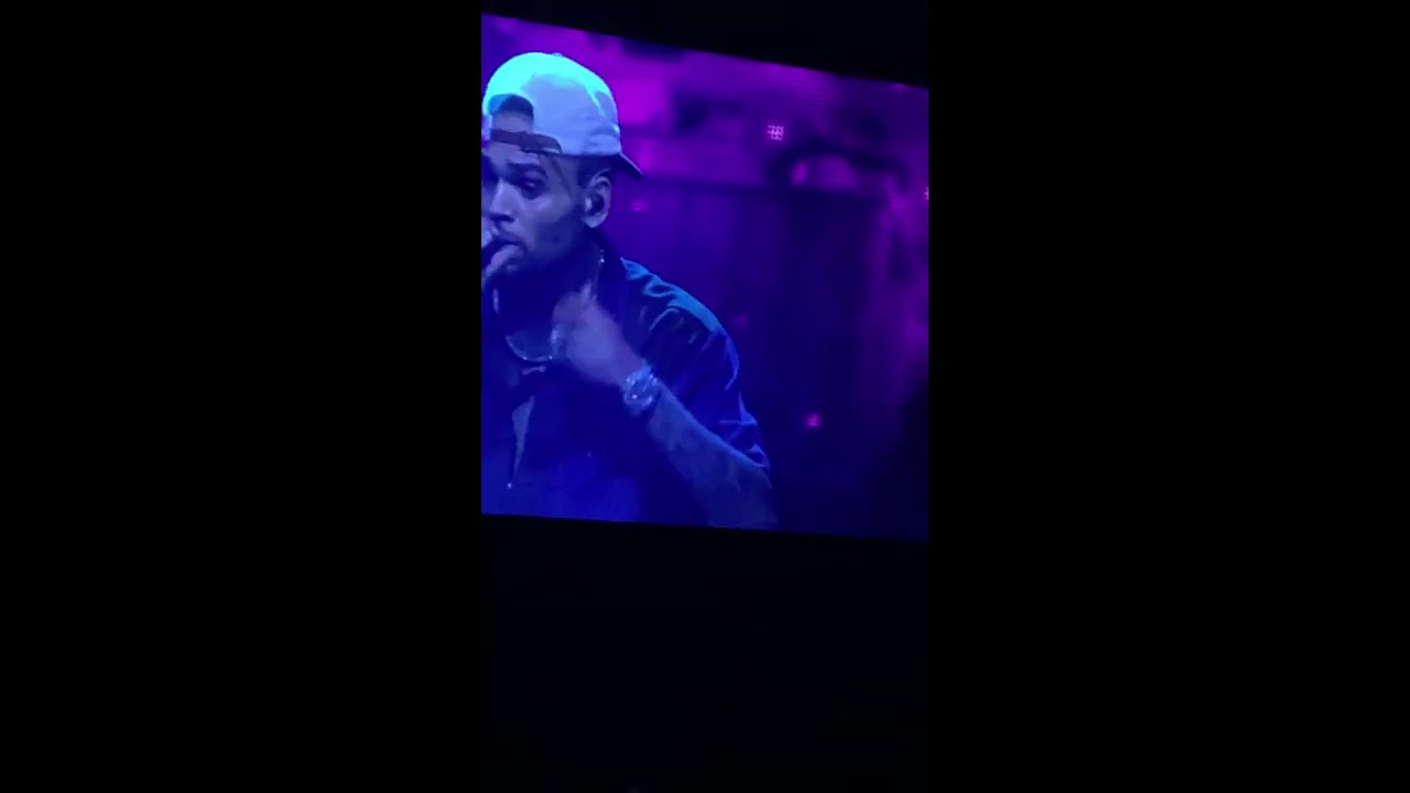 Chris Brown “Don’t Check On Me” live at the Indigoat Tour