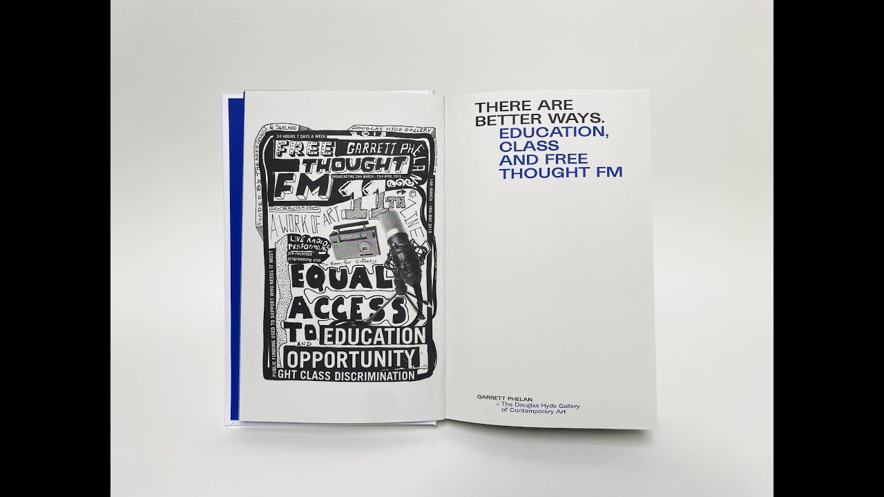 THERE ARE BETTER WAYS. EDUCATION, CLASS AND FREE THOUGHT FM | Book Launch