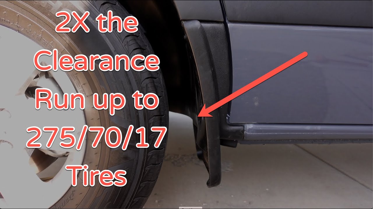 Bigger Tires on a Sprinter? Agile Offroad No Rub Fender Install.