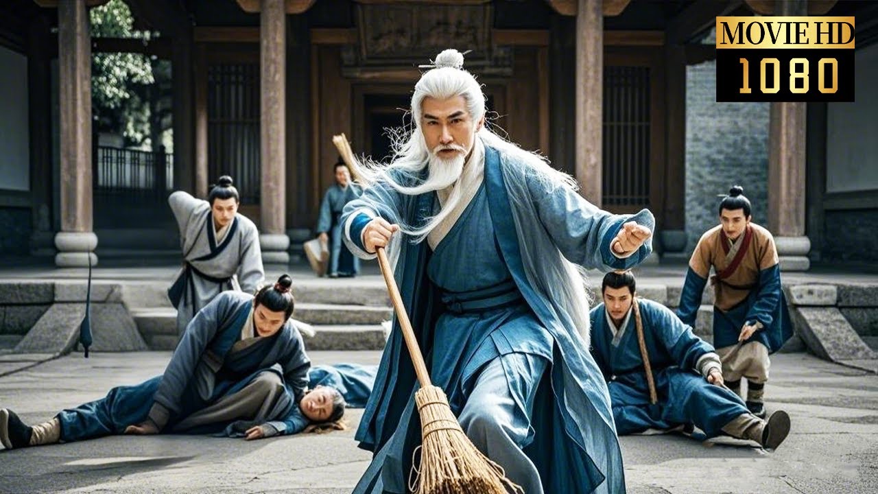 【Full Movie】被欺負的掃地老者竟是隱退江湖的絕世高手，致命一擊無人能敵！【天行健 Heroes】