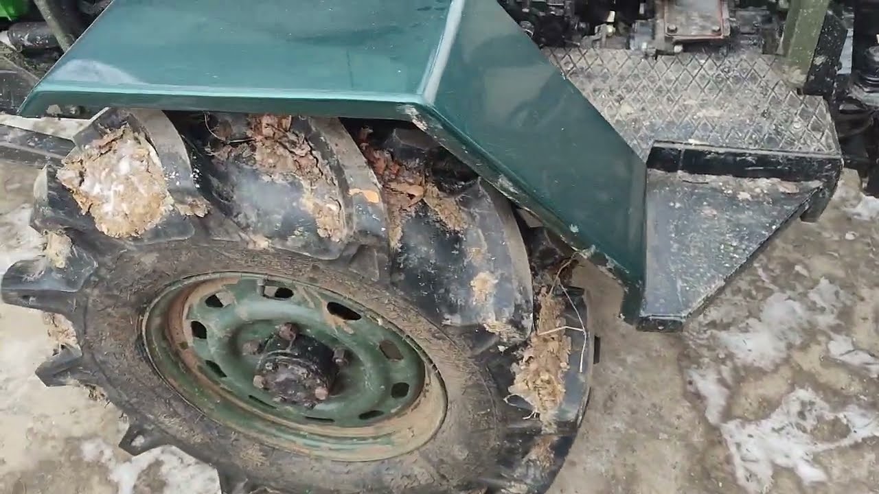 Трактор саморобний 4*4 повний привід
