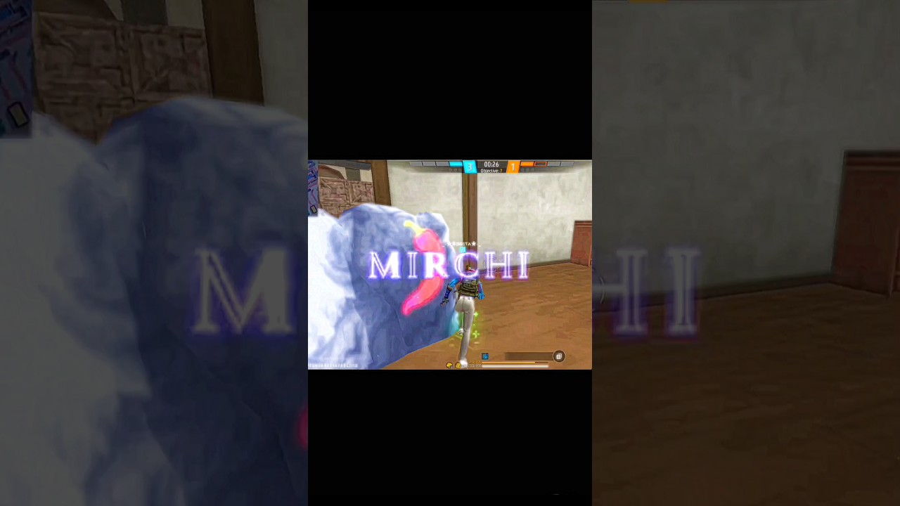 MIRCHI🌶️X FREEFIRE. [5/100] #montage#mirchi#freefire  #trendingshorts#mirchisong