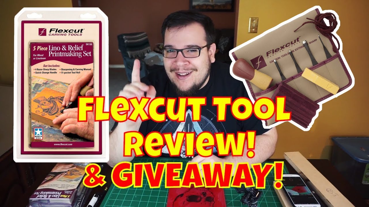 Flexcut Printmaking Tool Set Review & Giveaway