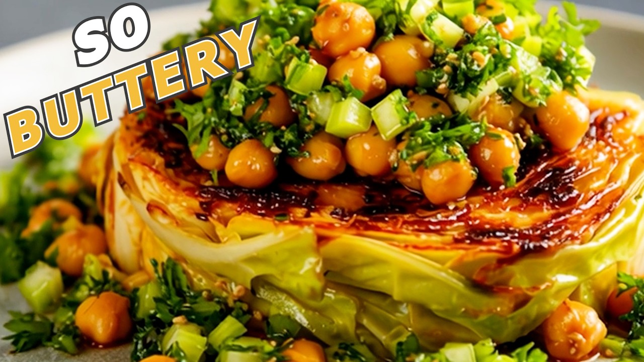 I Make This Roasted Cabbage Every Week — Easy Cozy Dinner!