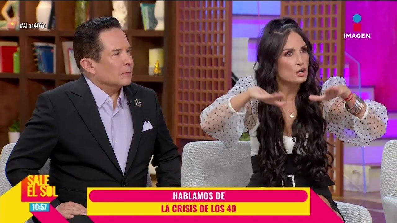 Joanna Vega Biestro y Mark Tacher REVELAN cómo vivieron la CRISIS de los 40 | Sale el Sol