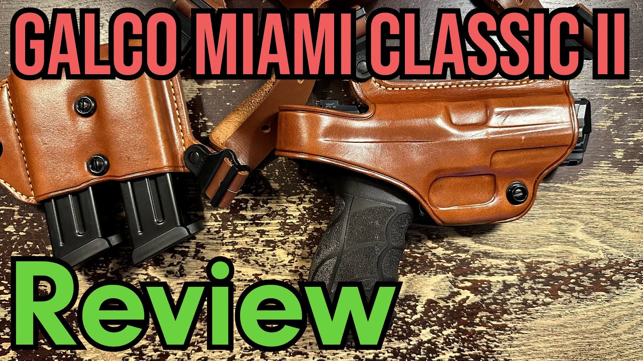 Galco Miami Classic II Shoulder Holster - Vintage Comfort!