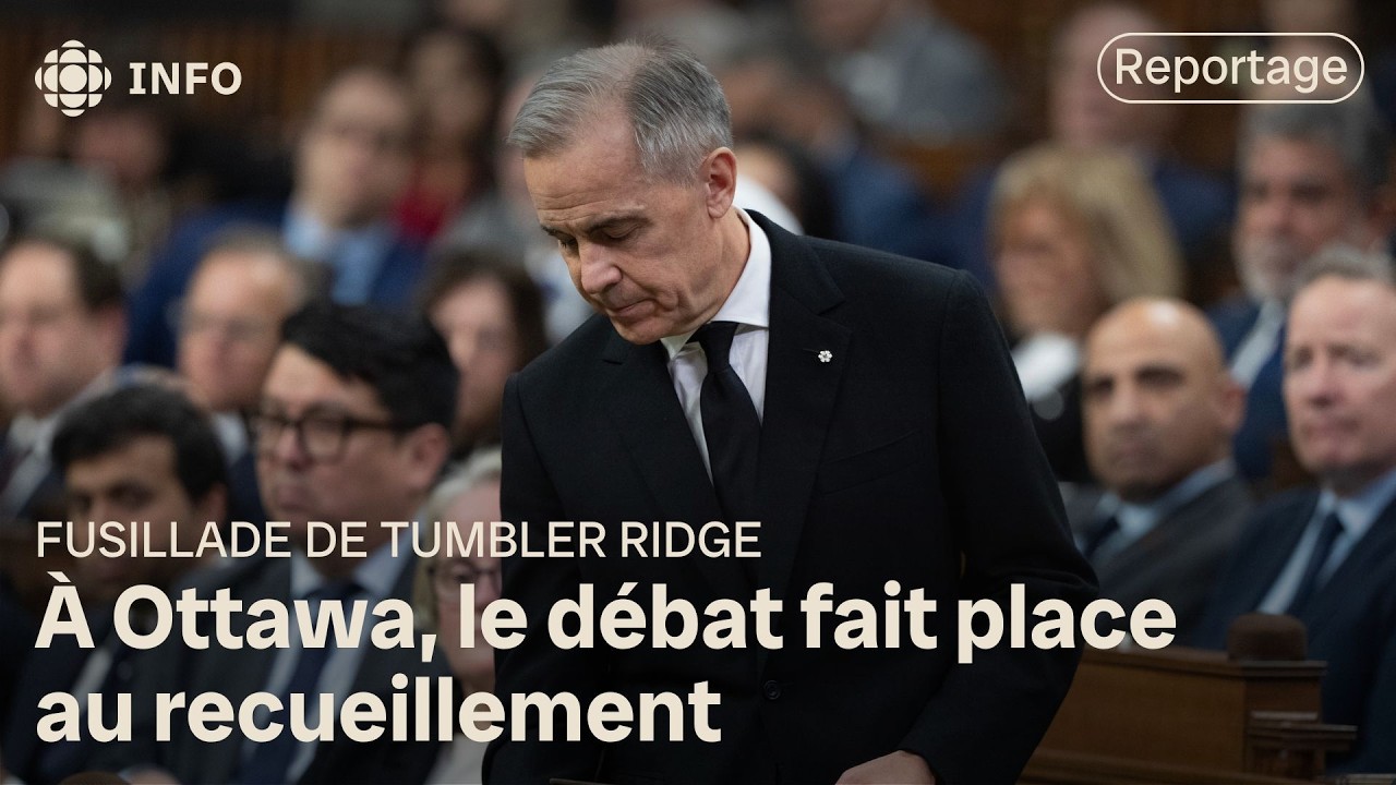 La politique canadienne est mise sur pause pour rendre hommage aux victimes de Tumbler Ridge