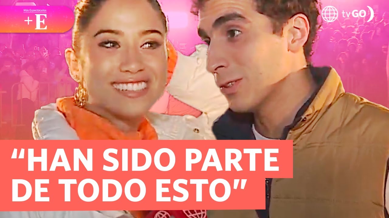 Karime Scander y Jorge Guerra hablaron sobre su primer beso en vivo | Más Espectáculos (HOY)