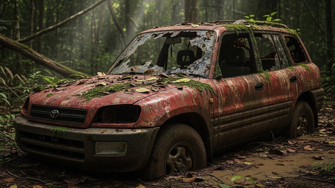 ASMR Car Restoration! Full Restoration of Toyota RAV4 Model 1994