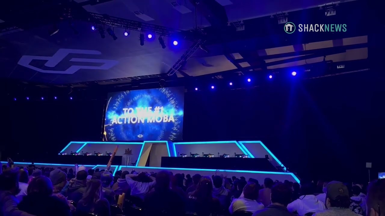 Smite 2 Announcement Trailer Live Crowd Reaction at SWCX