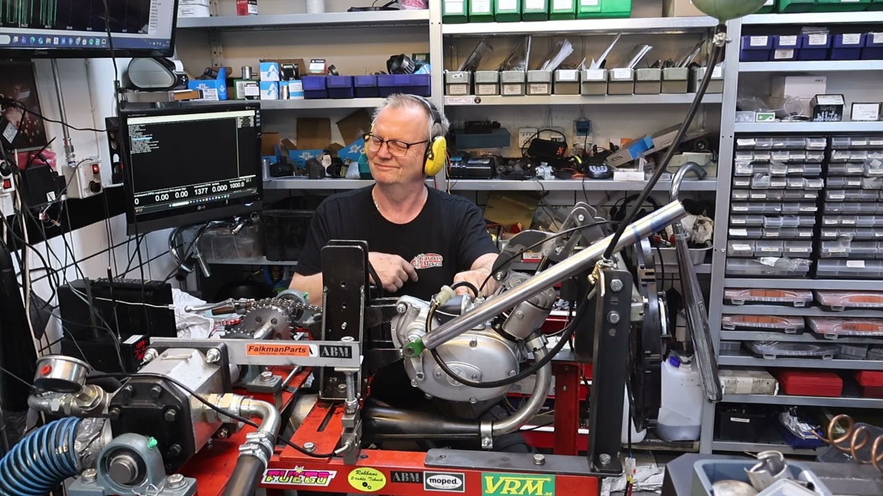 Sachs till Flakmopeden, Test och utvärdering av nya cylindern