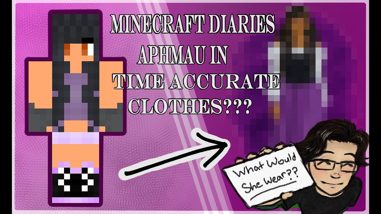 Redesigning 'Minecraft Diaries' Aphmau! (Speed Paint & Commentary)