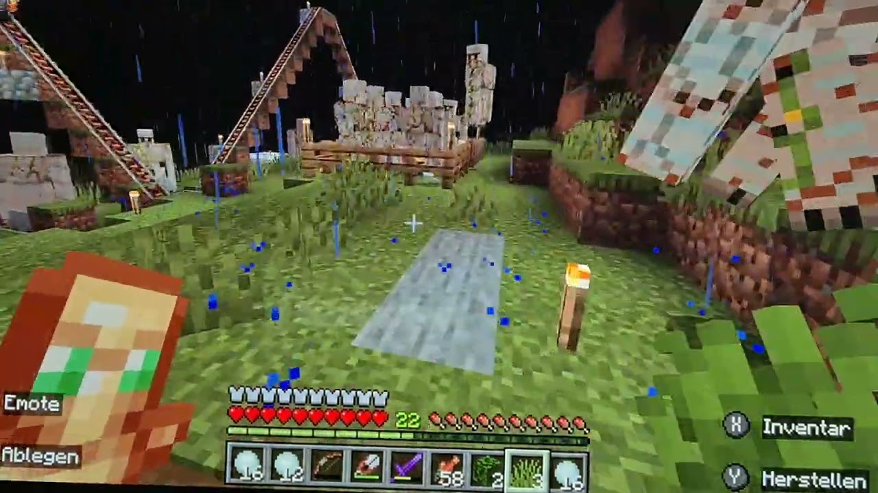 Minecraft Nutzen einer Schere