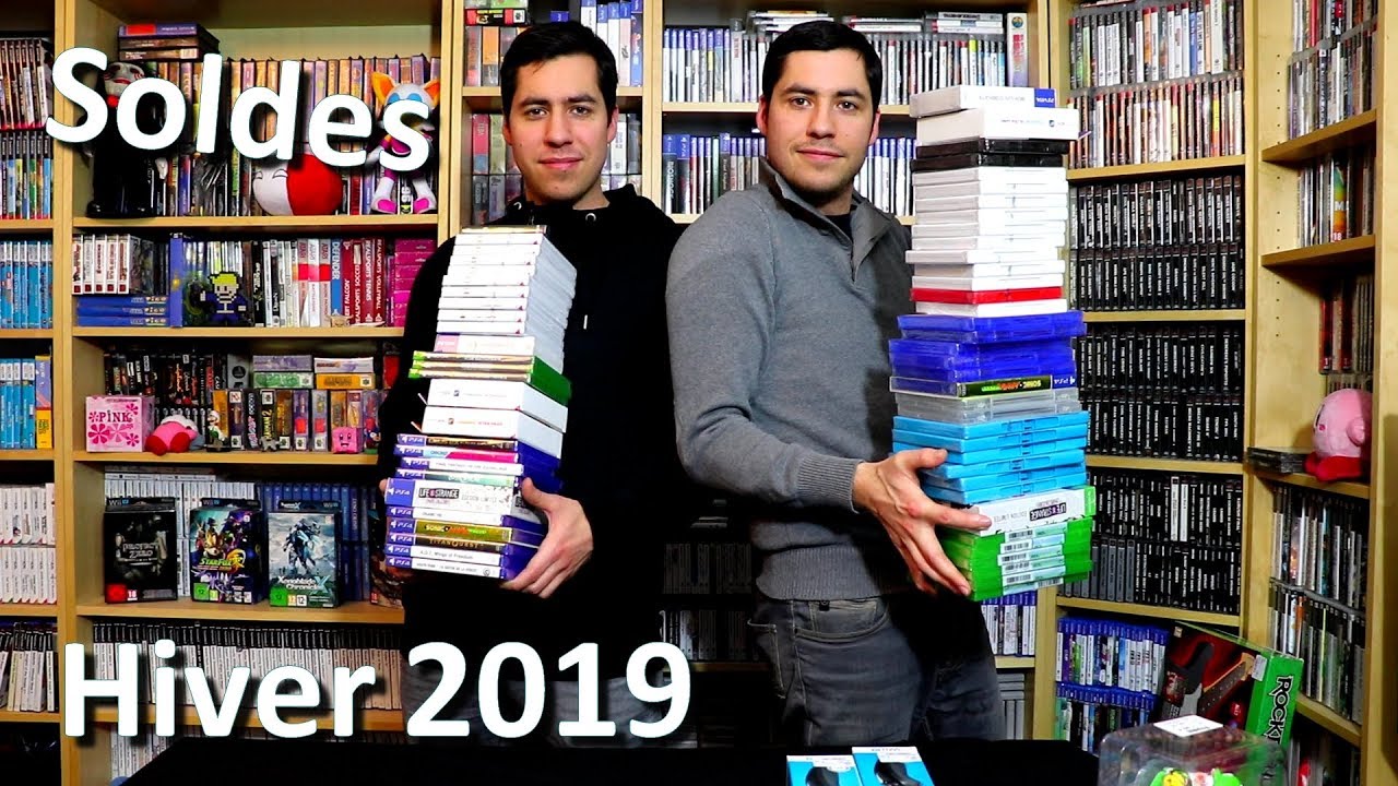 SOLDES JEUX VIDÉO HIVER 2019
