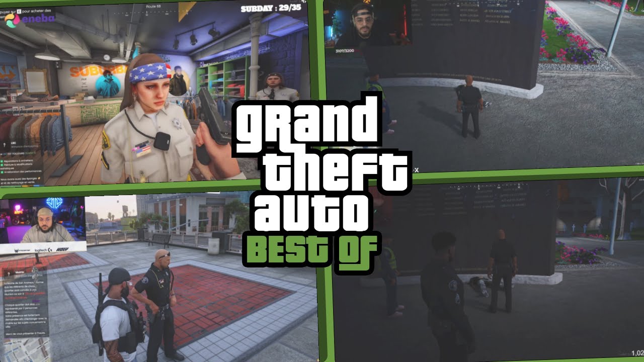 CHEBKUMAA | CECILE GALOCHE - Best Of GTA 5 FR #118