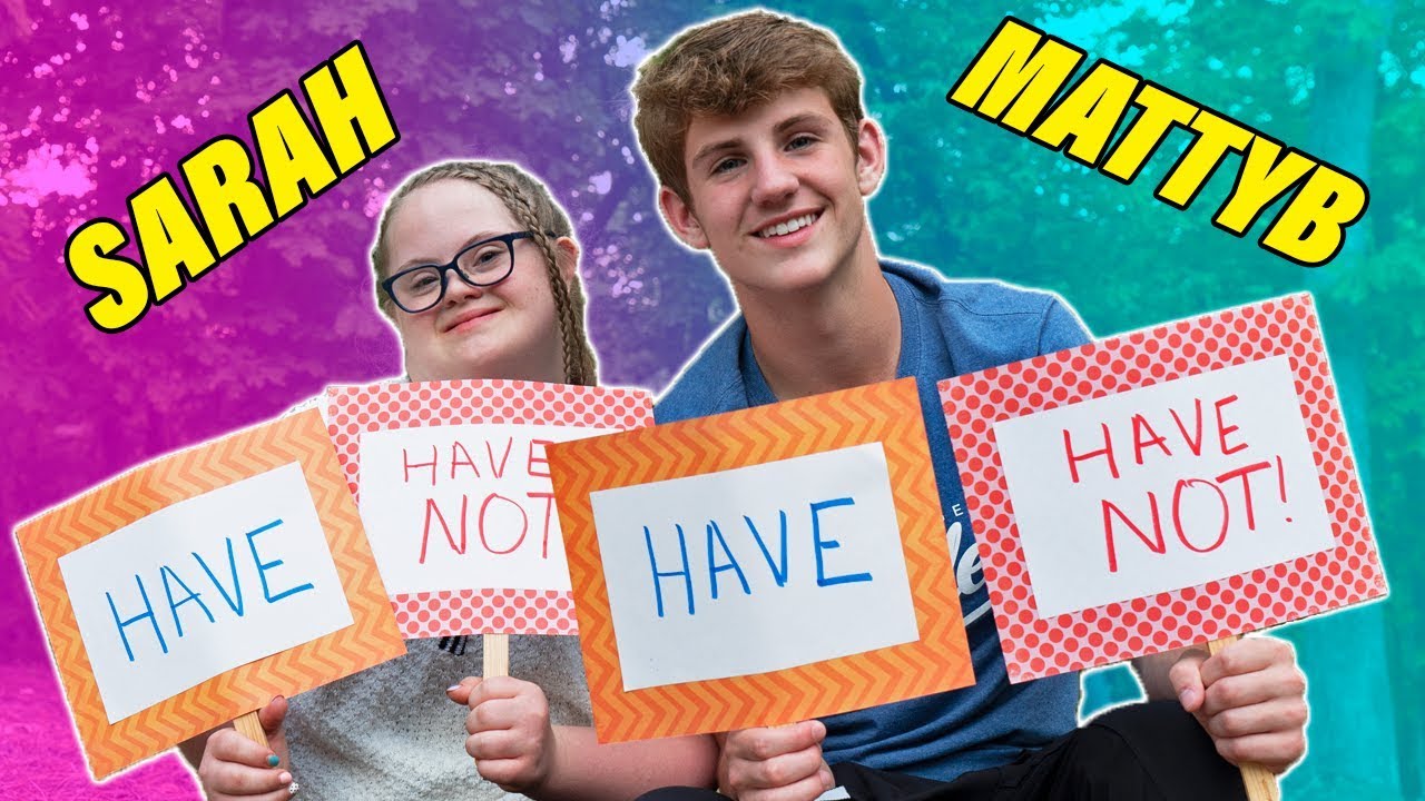 Never Have I Ever! (MattyBRaps vs Sarah Grace)