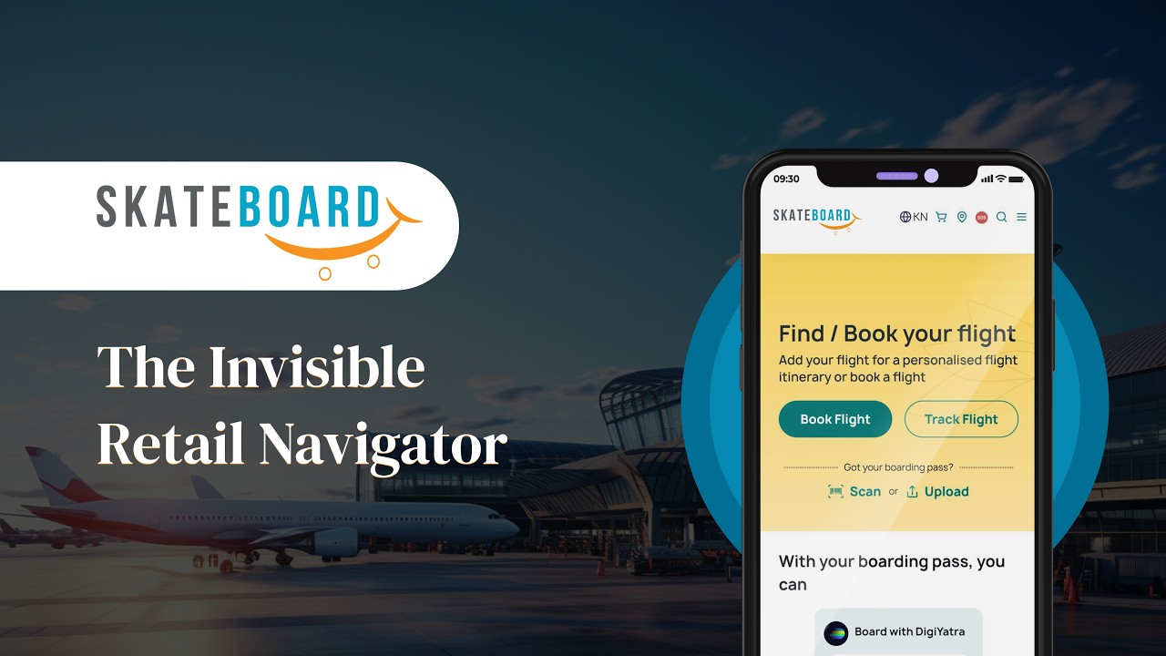 Skateboard: Your Complete Airport Experience. One Seamless App