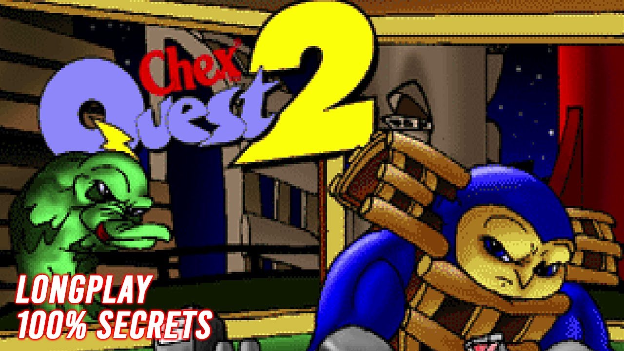CHEX QUEST 2 (PC) (1996/2008) - Longplay [100% Secrets] [1080p] (uncommented)
