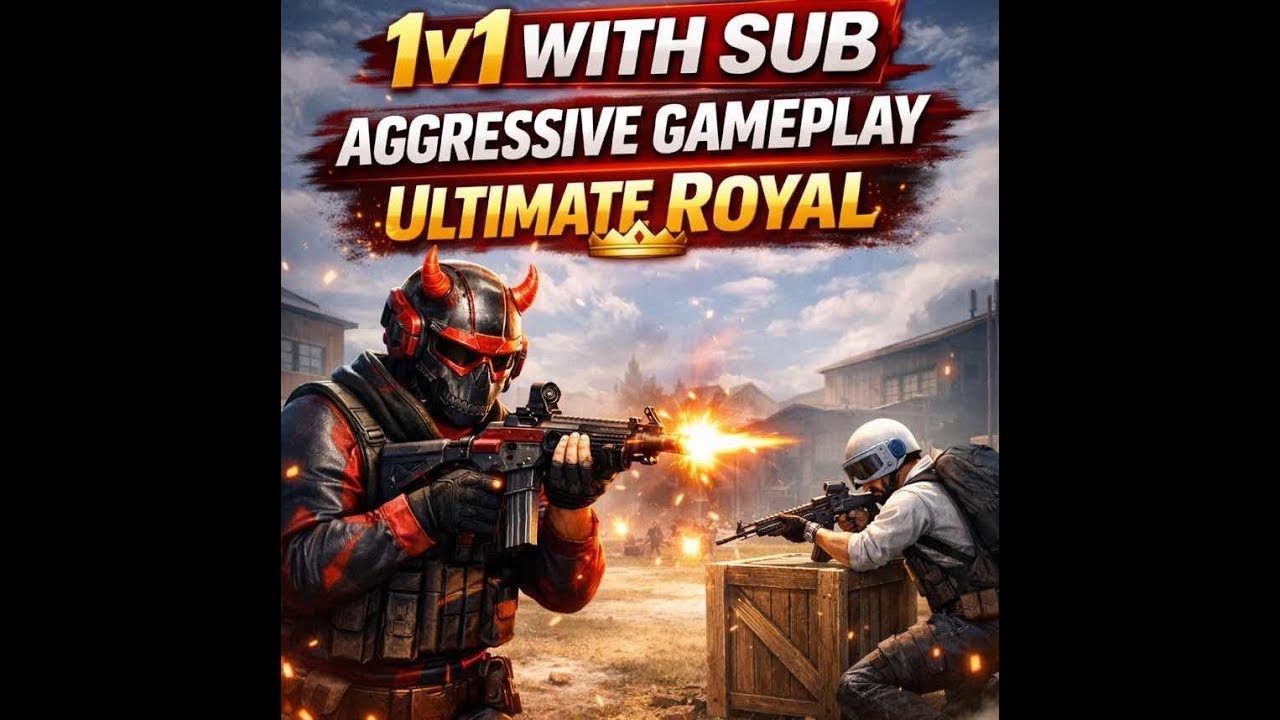 1v1 with sub Aggressive Gameplay ultimate Royal Tws devil 07 #shorts #bgmilive #pubglive