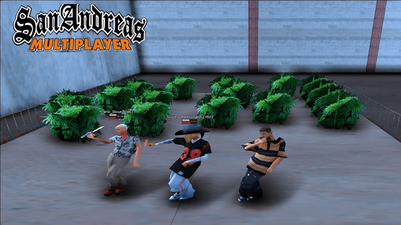 COSECHANDO MARIHUANA EN FENIXZONE (GTA ONLINE - SAMP)