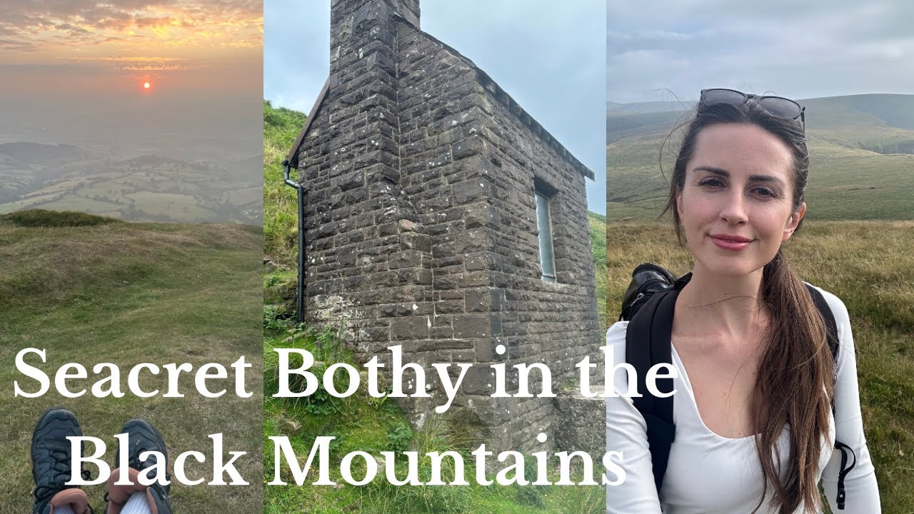 Hiking to find a tiny Bothy in the Black Mountains🥾 What is a bothy?⛰️