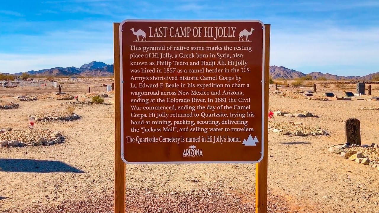 Hi Jolly and the Red Ghost of Quartzsite