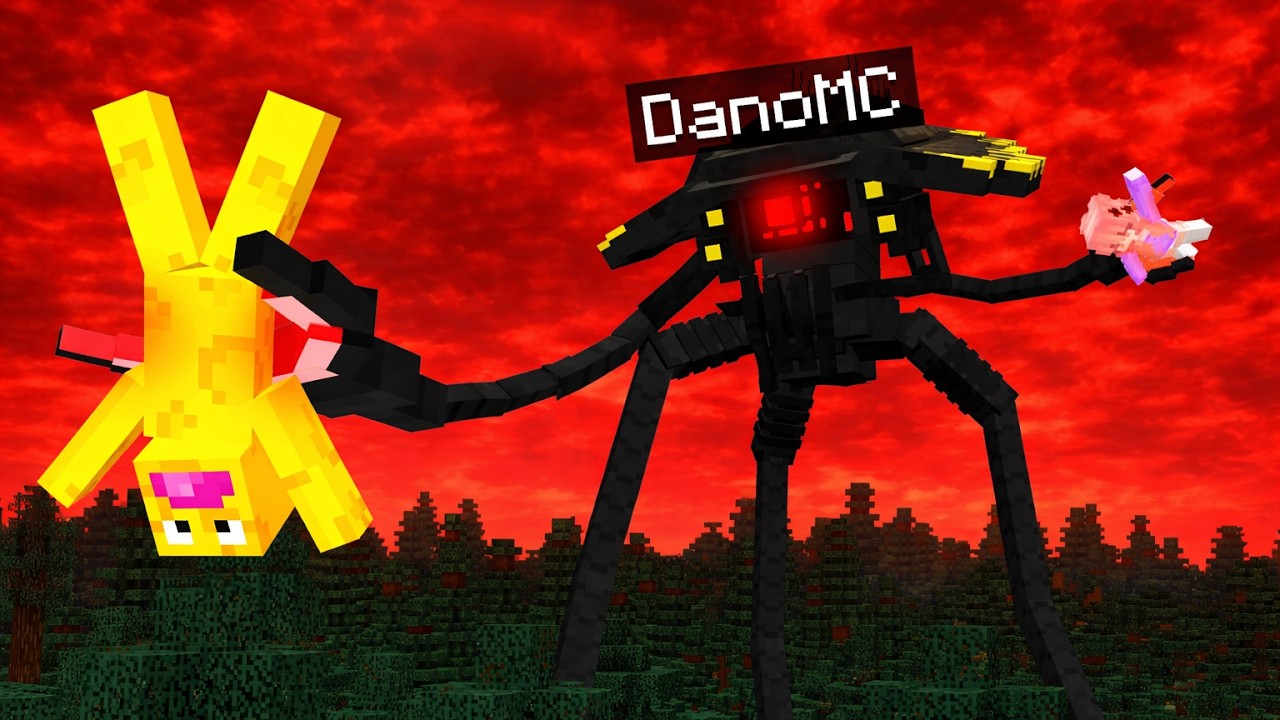Usé La INVASIÓN ALIENÍGENA Para TROLLEAR a Mis Amigos en Minecraft