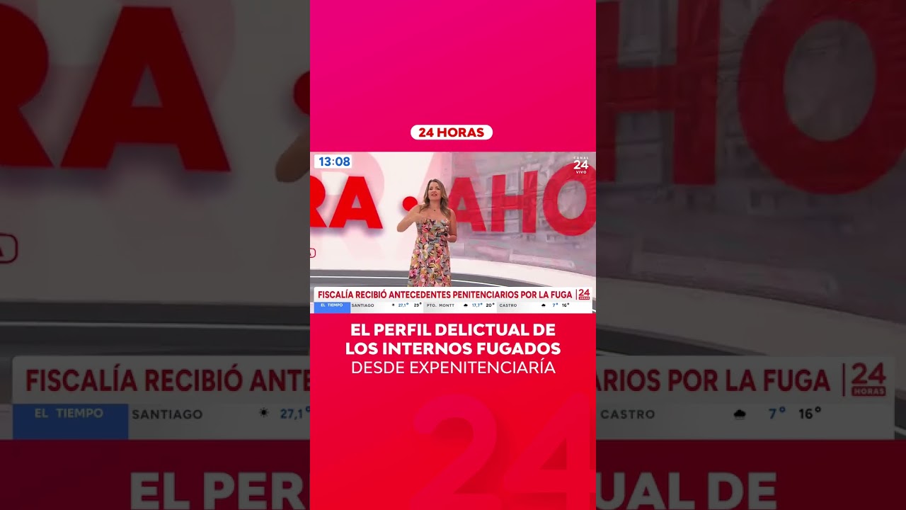 El perfil delictual de los internos fugados desde expenitenciaría