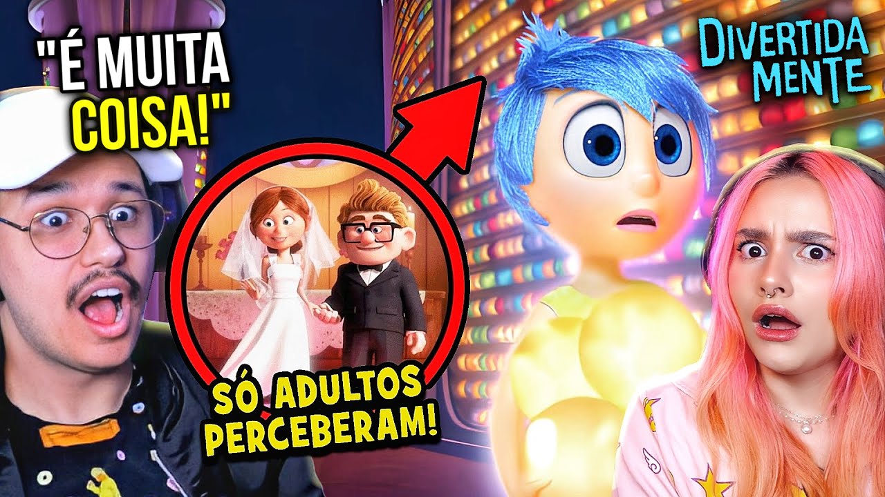 todos os detalhes que perdemos em DIVERTIDA MENTE! | React Sessão Nerd