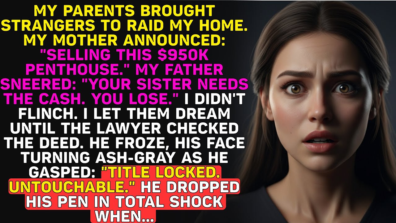 Property Record Said “LOCKED”—My Parents Tried to Sell My $950,000 Penthouse To Pay My Sister’s Deb