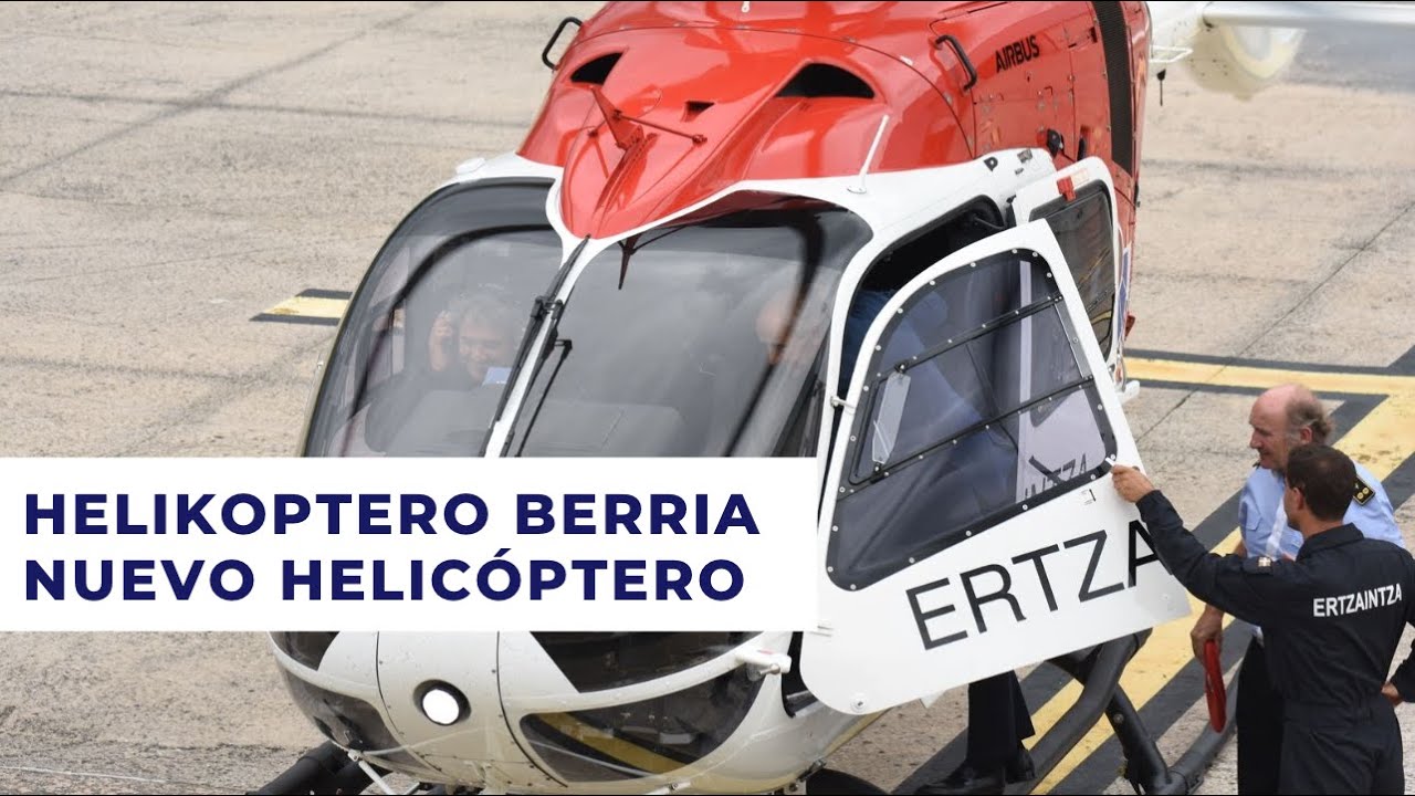 #ERTZAINTZA |  Helikoptero berria / Nuevo helicóptero