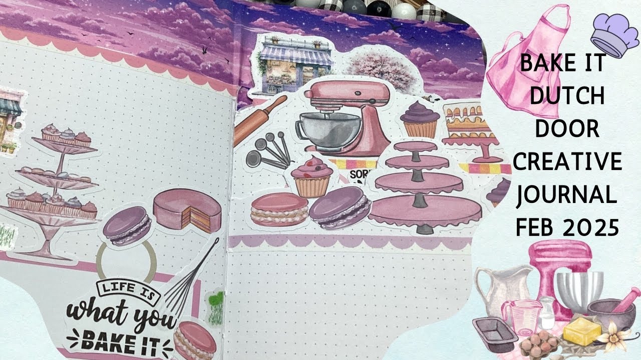 Baked to perfection /Wild for planners Dutch doors ideas for every season Creative journal /Feb 2025