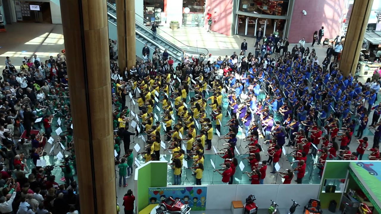 World's largest viola ensemble in action
