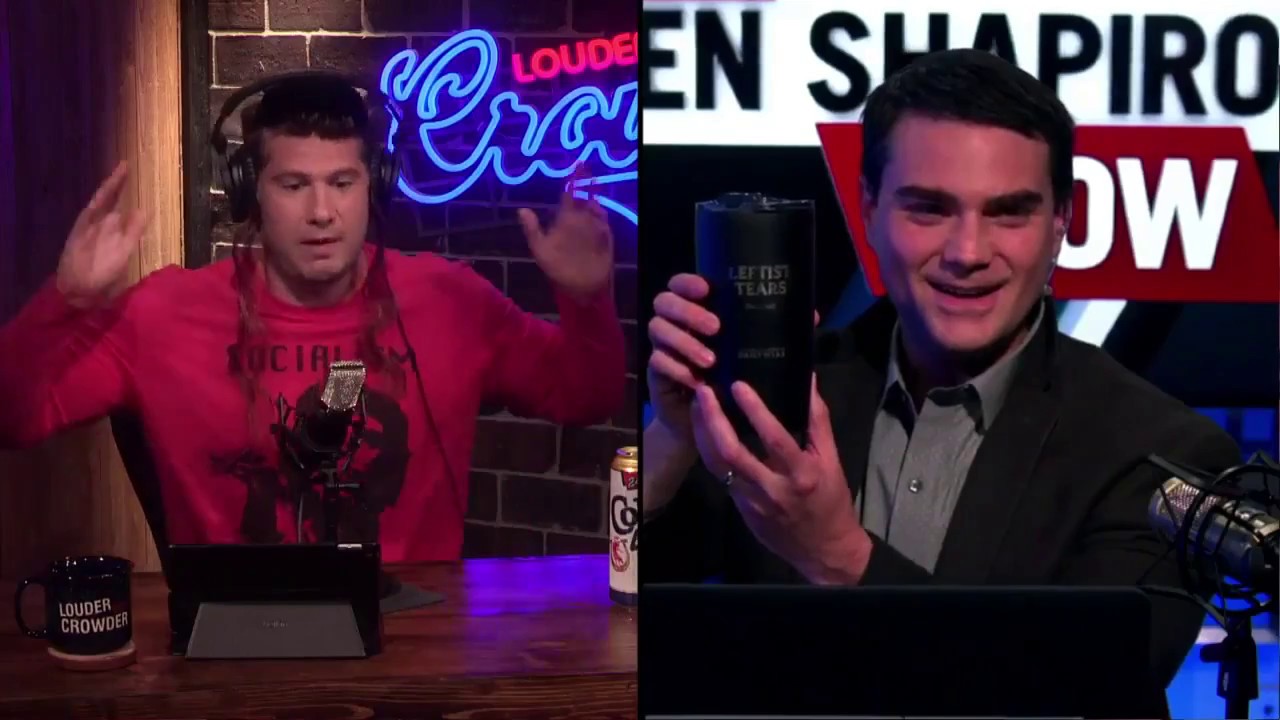 HILARIOUS: Steven Crowder with BEN SHAPIRO on his Cenk Uygur Debate | Louder With Crowder