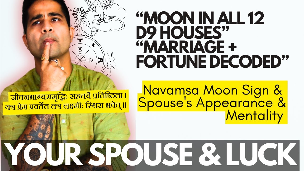 Moon in D9 Chart — Your True Marriage Destiny & Fortune Revealed!