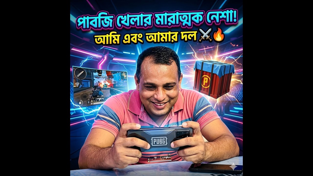 পাবজি খেলায় আসক্ত তরুণ তরুণীরাও অন্ধকারে এগিয়ে যাচ্ছে জীবন ব্যবস্থা। #viralvideo #funny #cute 