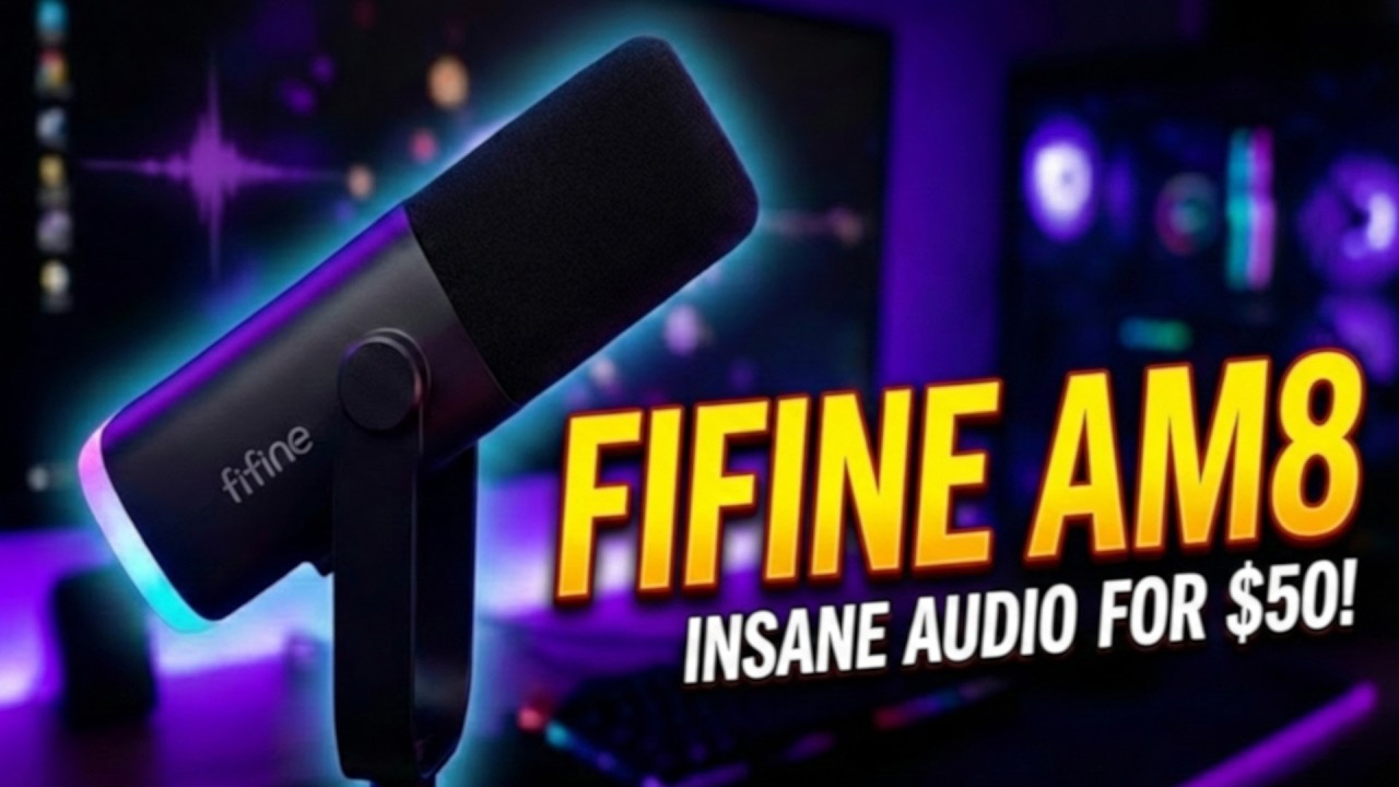 Обзор FIFINE AM8 — Лучший бюджетный микрофон для стриминга в 2026 году?