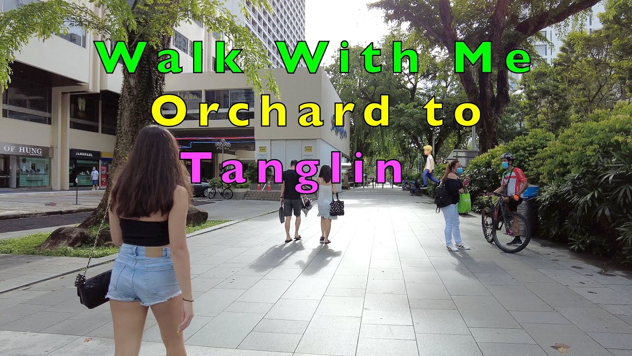 Walk from Orchard to Tanglin - Singapore Scene 4K #Singapore #orchardroad