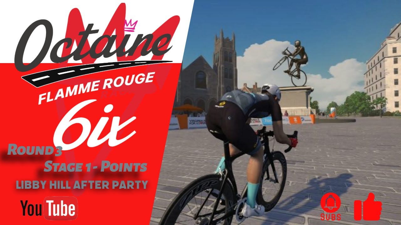 Zwift // FRR 6IX  // R3-S1 - Libby Hill After Party