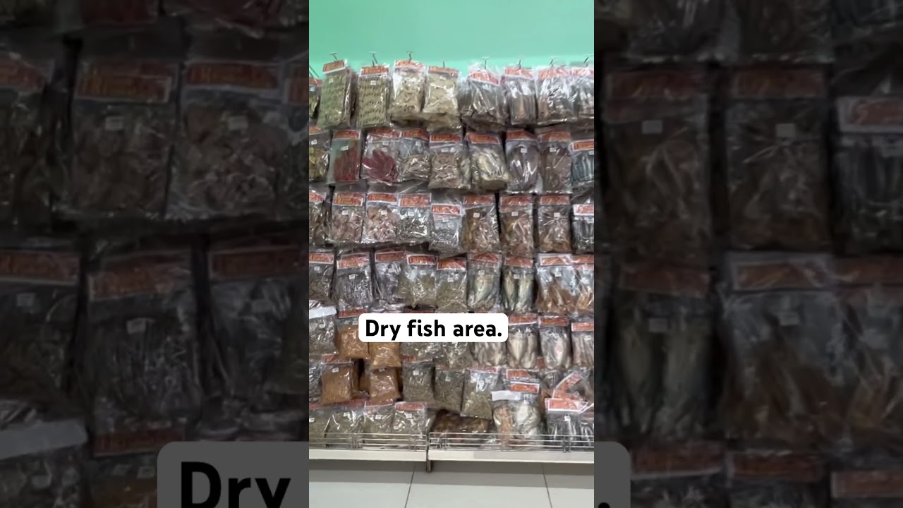 DRY FISH AREA #shortvideo #dryfish #buhayamerica #vacationmode  #mall