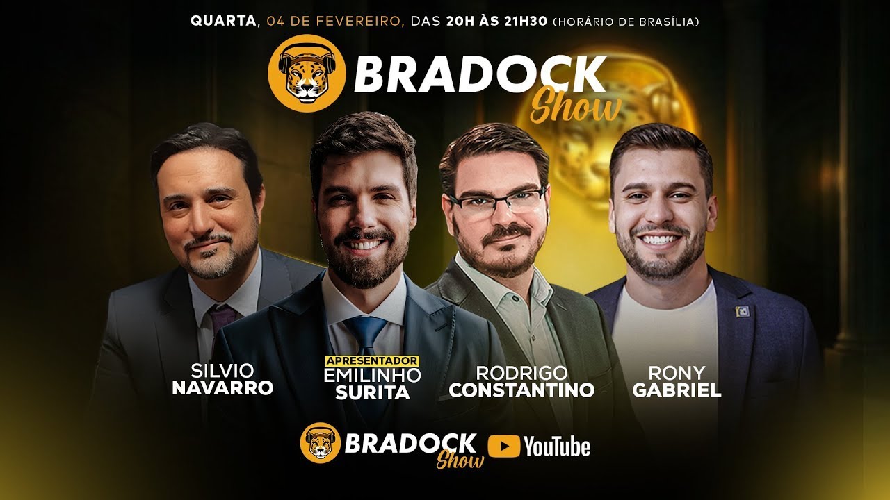 Bradock Show 04/02/26 - Emilinho Surita, Constantino, Silvio Navarro, Rony Gabriel e Vitor Santos