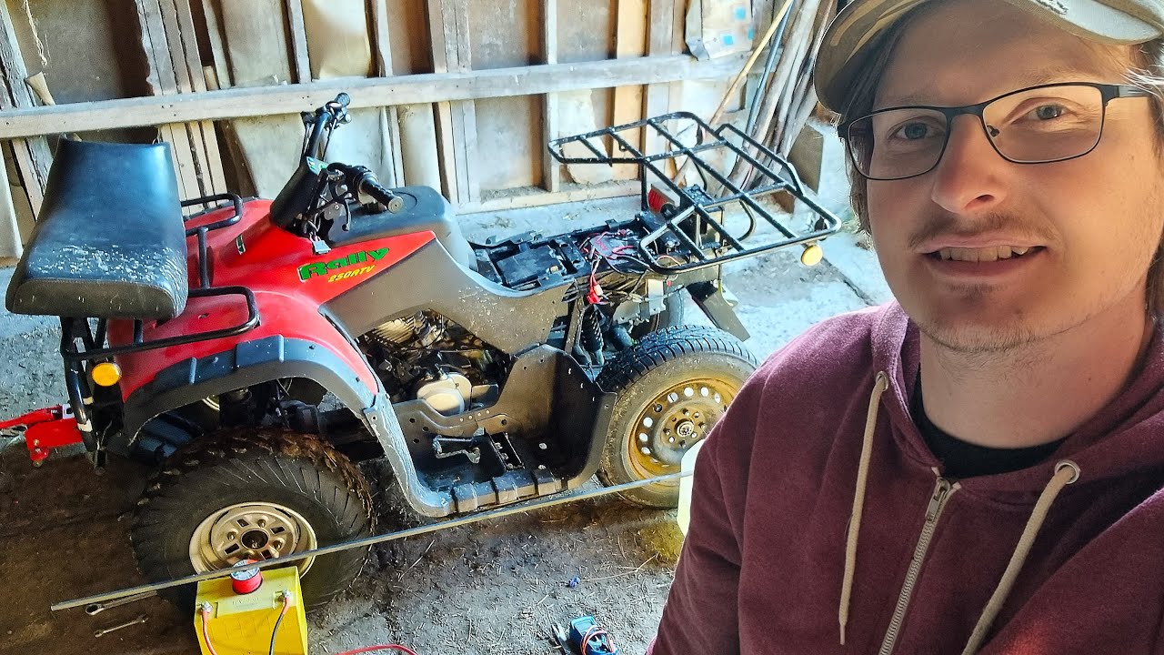 Rally USA 250 ATV Mönkijän Huoltoa: Aurauskulmat, Öljynvaihto & Venttiilien Välykset