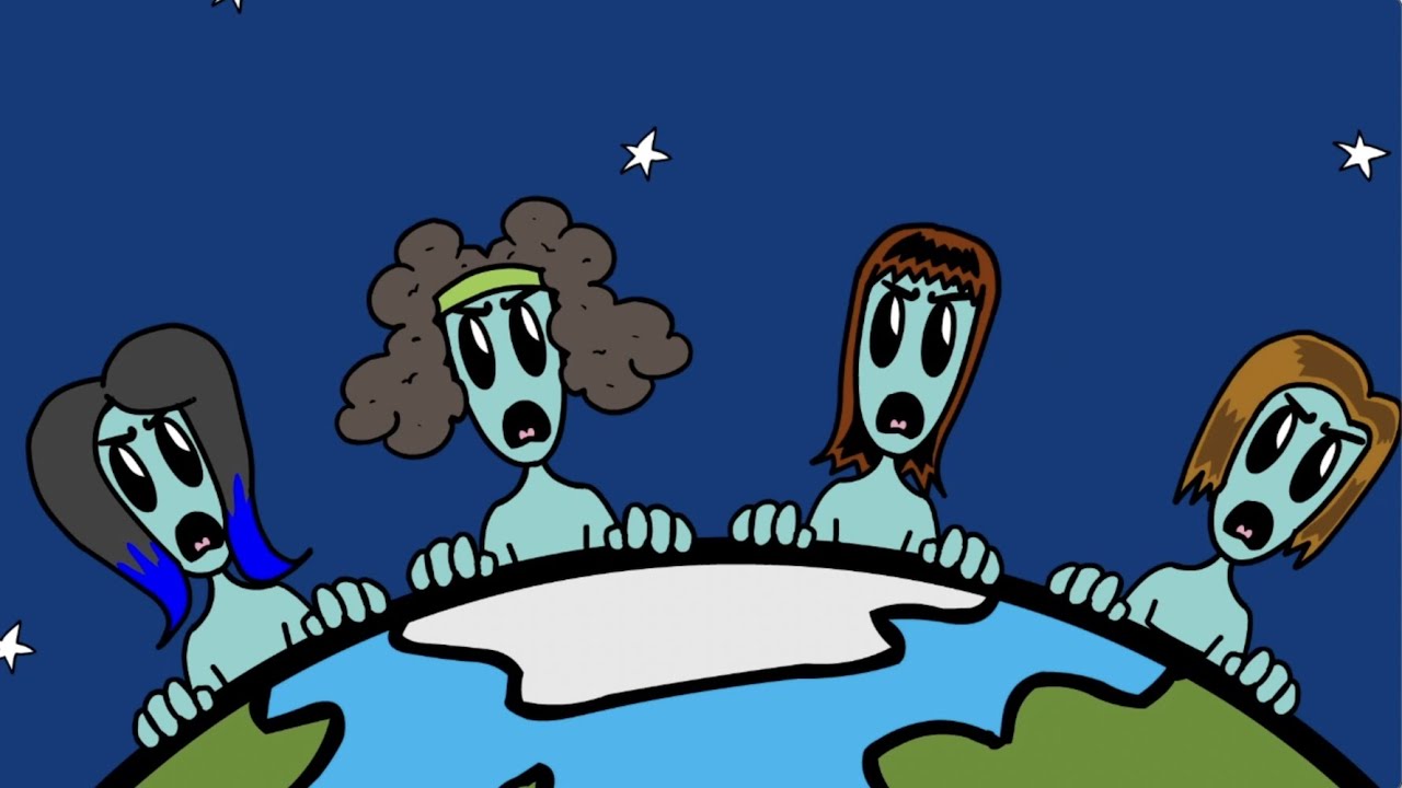 The Ramonas - I Want To Live In Outer Space (Official Video)