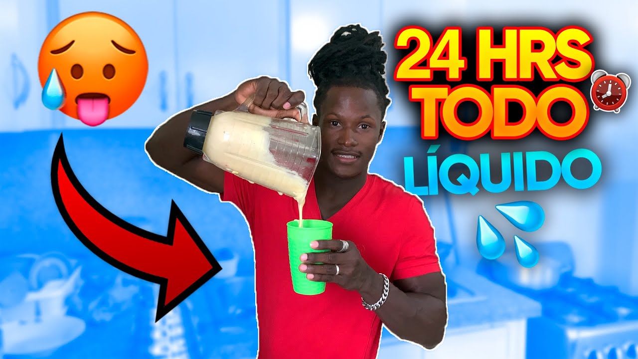 24horas 🕰 BEBIENDO solo LIQUIDO |aa4ever 💦