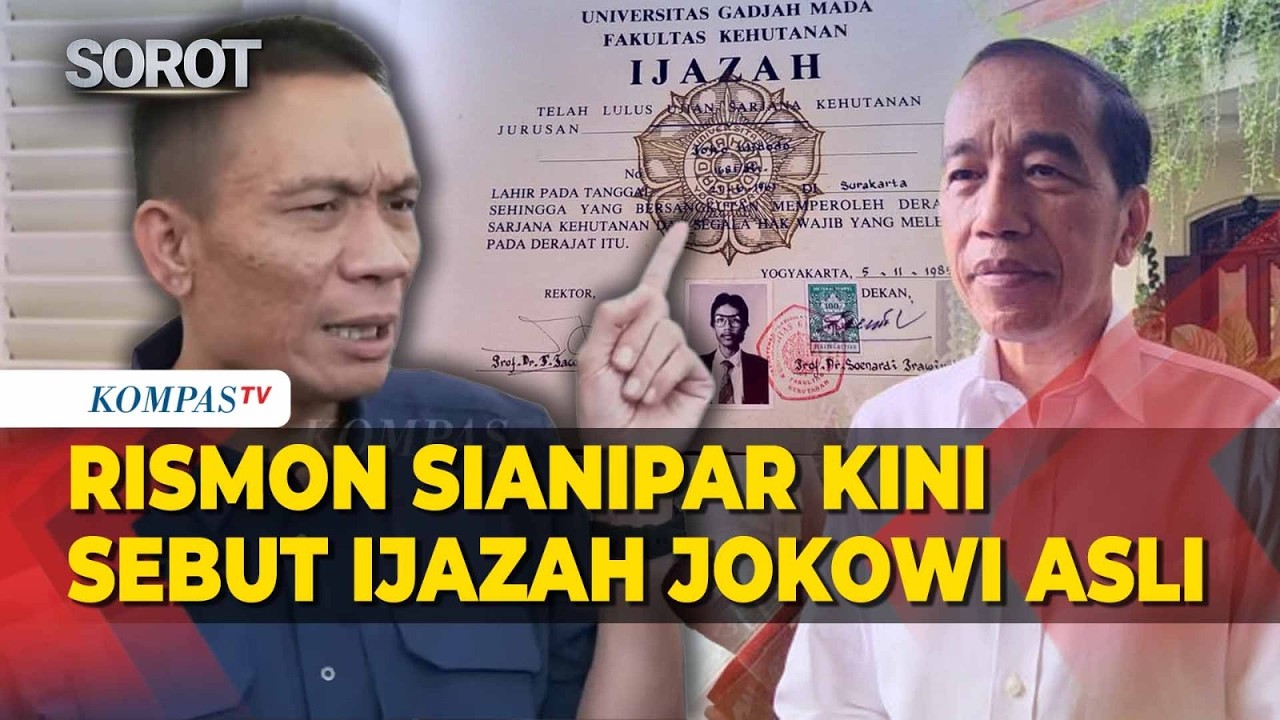 Pernyataan Rismon Sianipar yang Kini Sebut Ijazah Presiden ke-7 RI Jokowi Asli