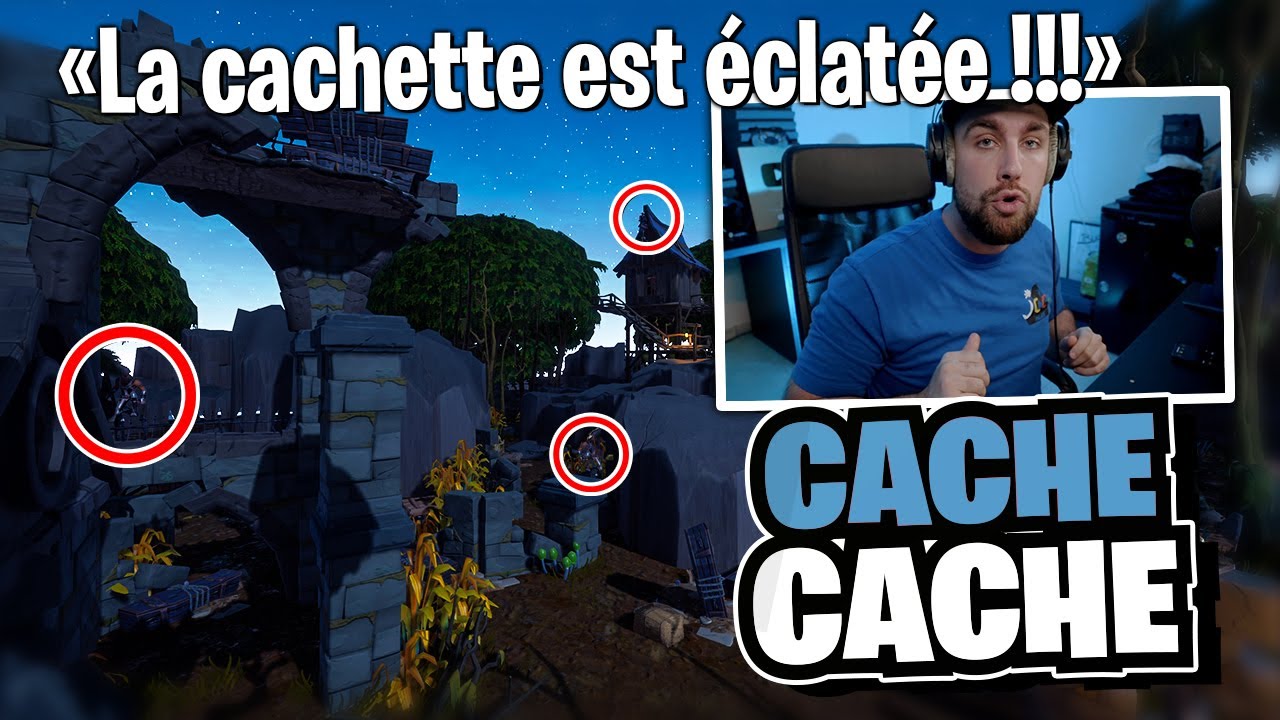 Il gagne avec la pire cachette sur ce Cache-Cache Fortnite Créatif...